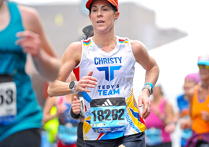 Finishing her 16th Marathon, 20 Years Post-Stroke
