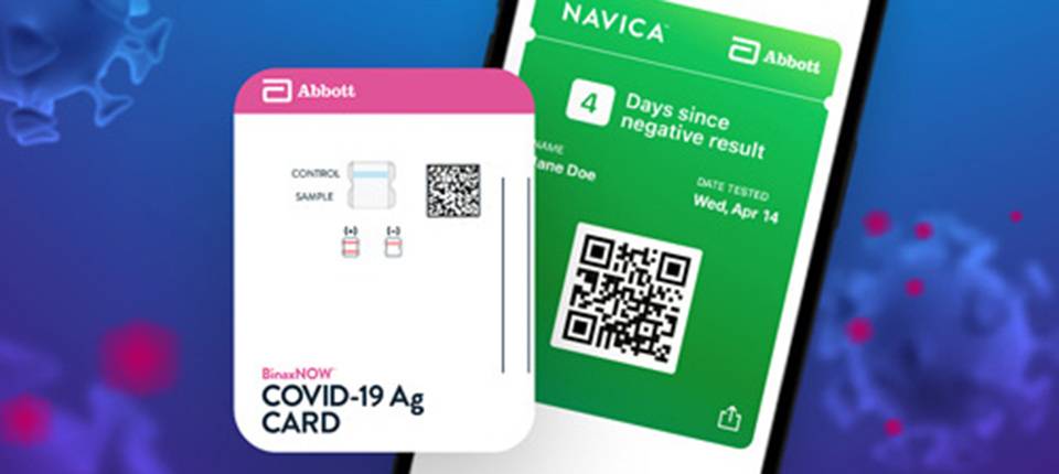 BinaxNOW COVID-19 Self Test and NAVICA App